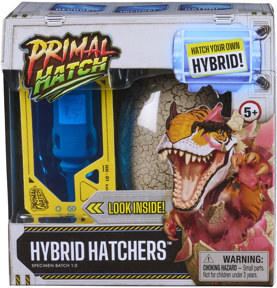 Spin Master PRIMAL HATCH Interaktyvus žaislas „Dinozauras hibridas“