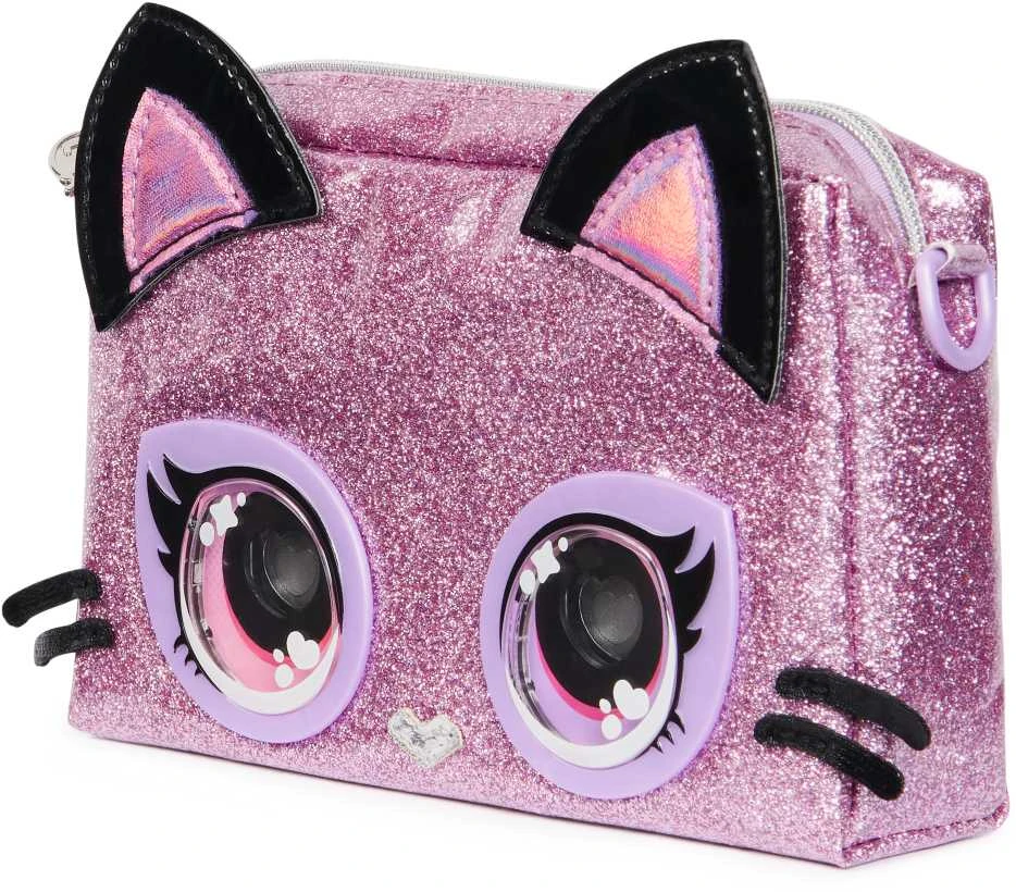 PURSE PETS Interaktyvi blizgi rankinė - Katytė