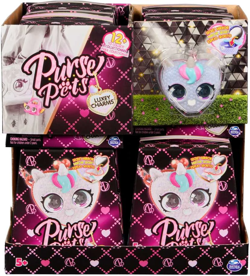 Spin Master PURSE PETS Pakabutis „Luxey Charms“, 1vnt.
