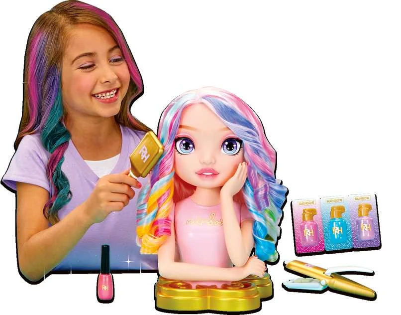 Rainbow High Styling Head plaukų formavimo lėlės modelis – rinkinys (120889/1)