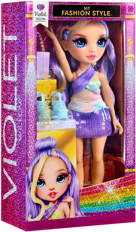 RAINBOW HIGH Lėlė „My Fashion Style“, 28 cm