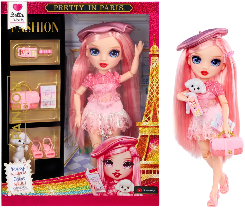 RAINBOW HIGH Lėlė „Pretty in Paris“, 28 cm
