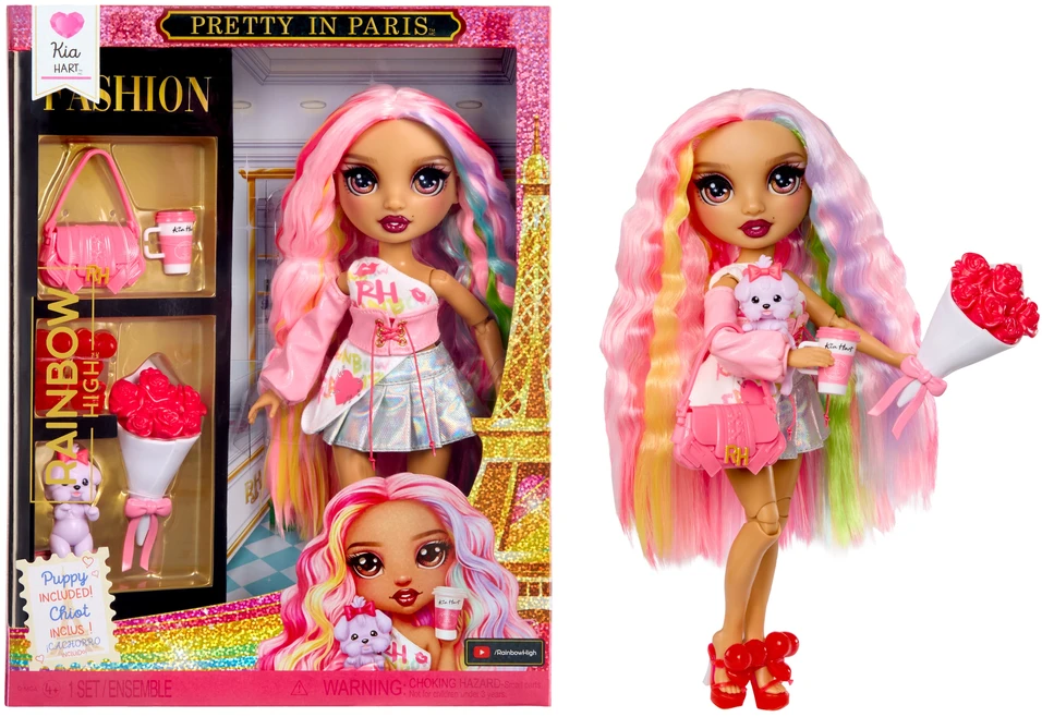 RAINBOW HIGH Lėlė „Pretty in Paris“, 28 cm