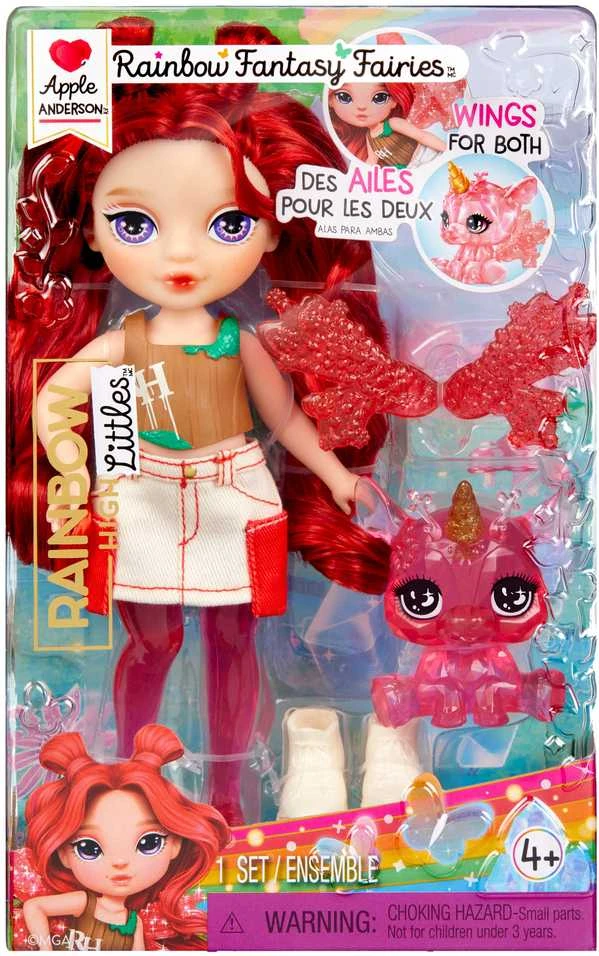 Rainbow High Fantasy Apple lėlė – su raudonais atspalviais (543381/4)