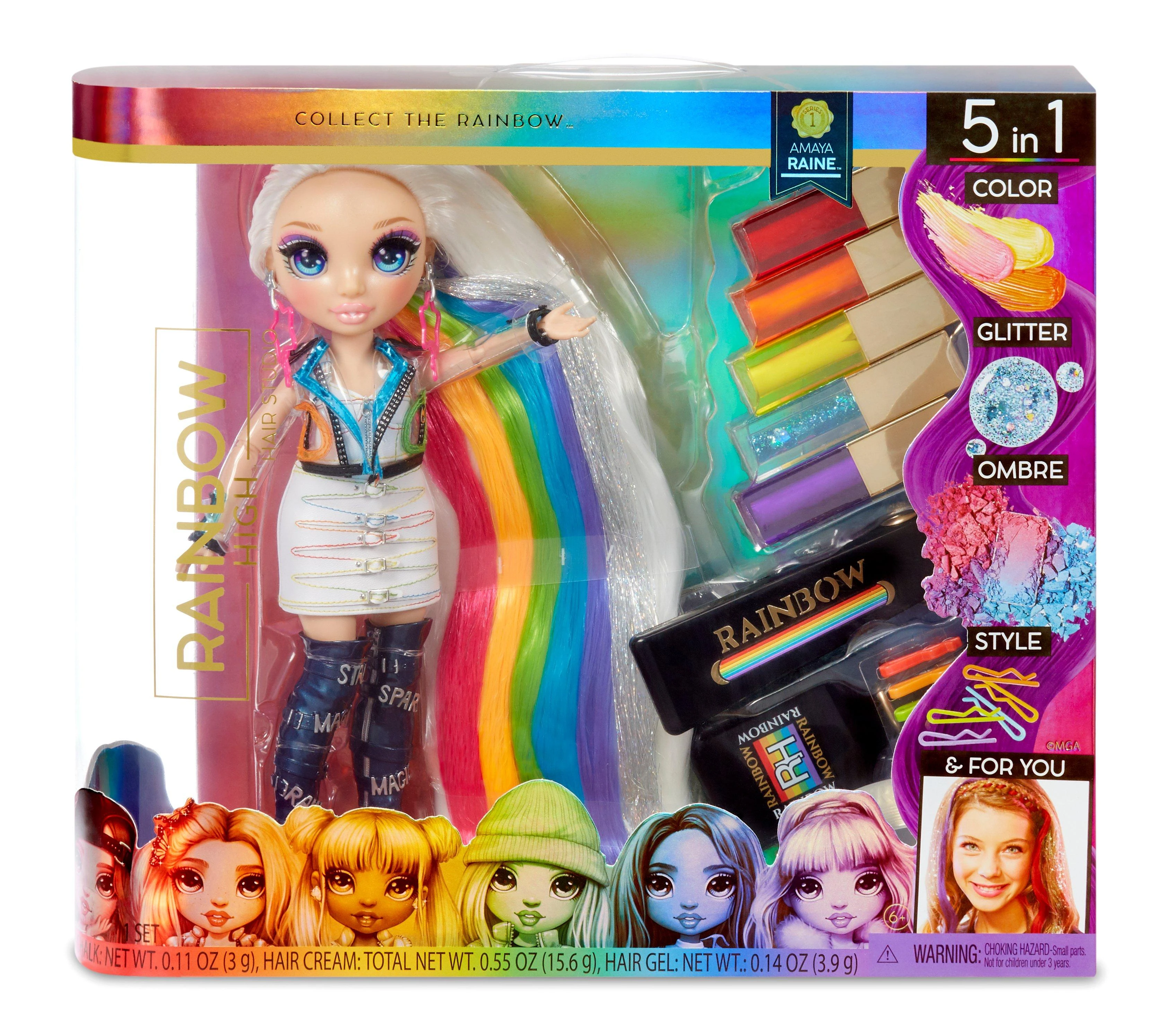 RAINBOW HIGH Rinkinys „Grožio salonas“