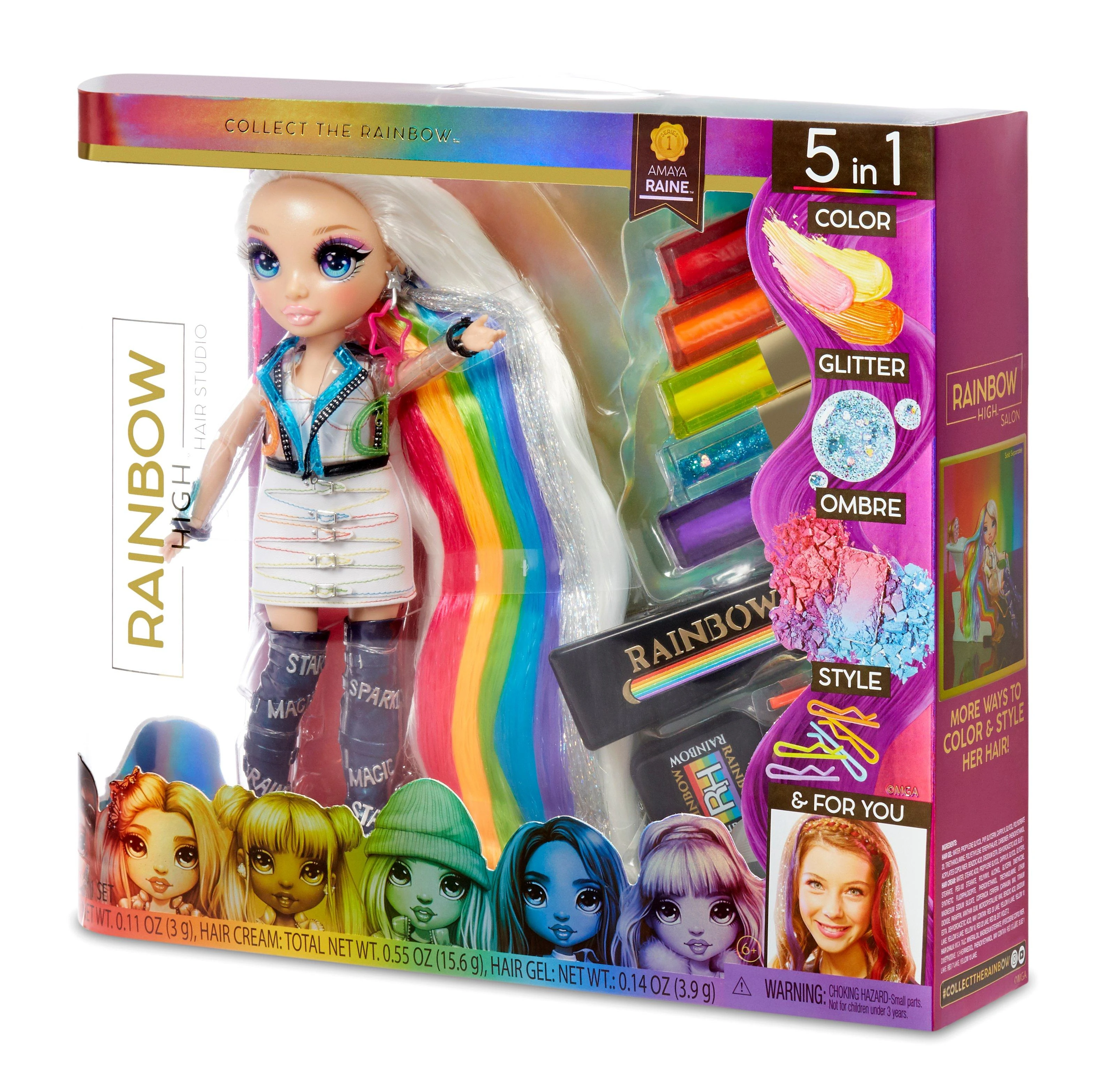 RAINBOW HIGH Rinkinys „Grožio salonas“