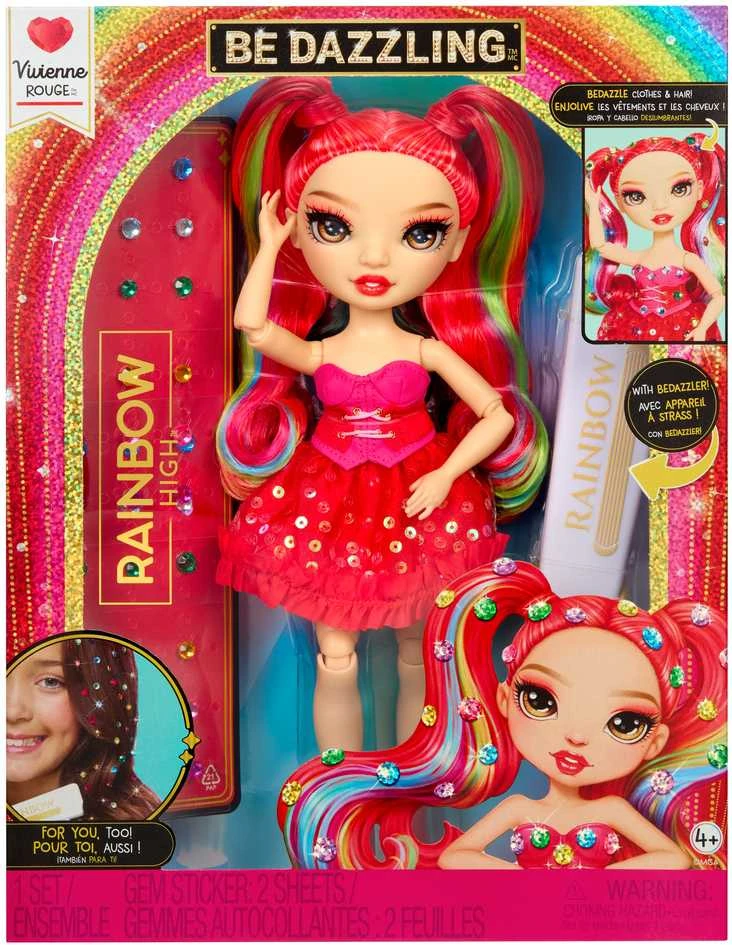 MGA RAINBOW HIGH stilingoji lėlytė "Be Dazzling", 28 cm