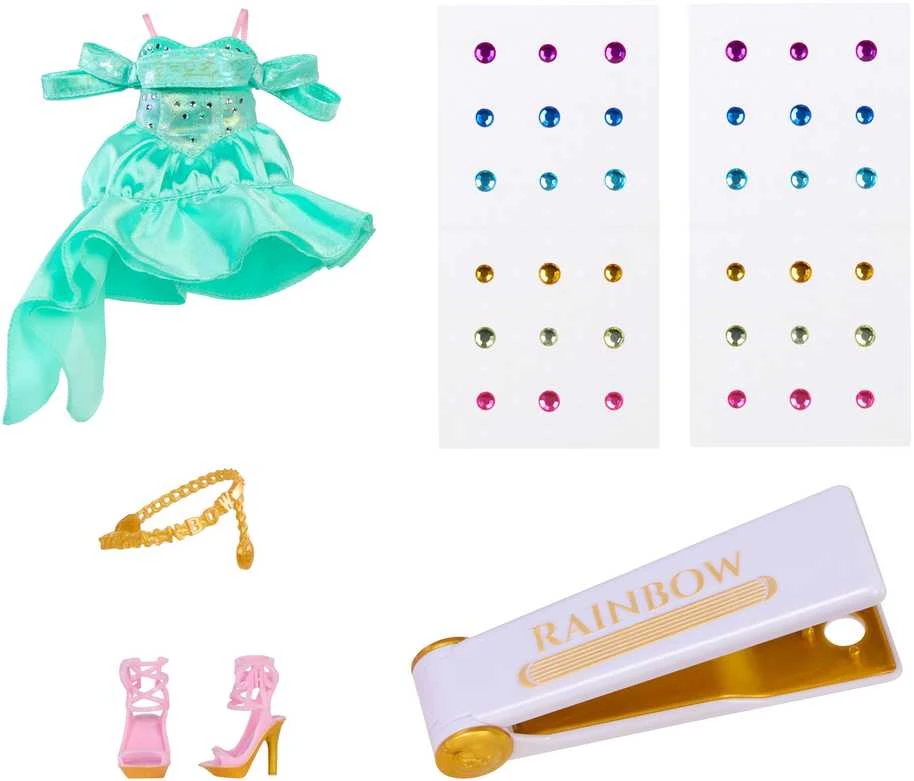 MGA RAINBOW HIGH stilingoji lėlytė "Be Dazzling", 28 cm