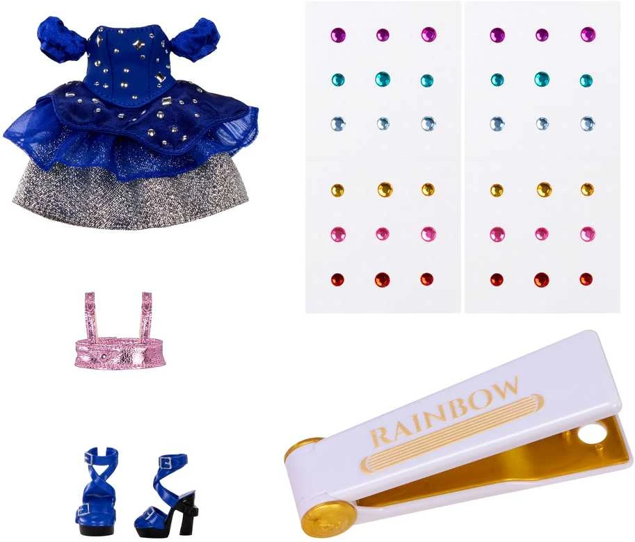 MGA RAINBOW HIGH stilingoji lėlytė "Be Dazzling", 28 cm