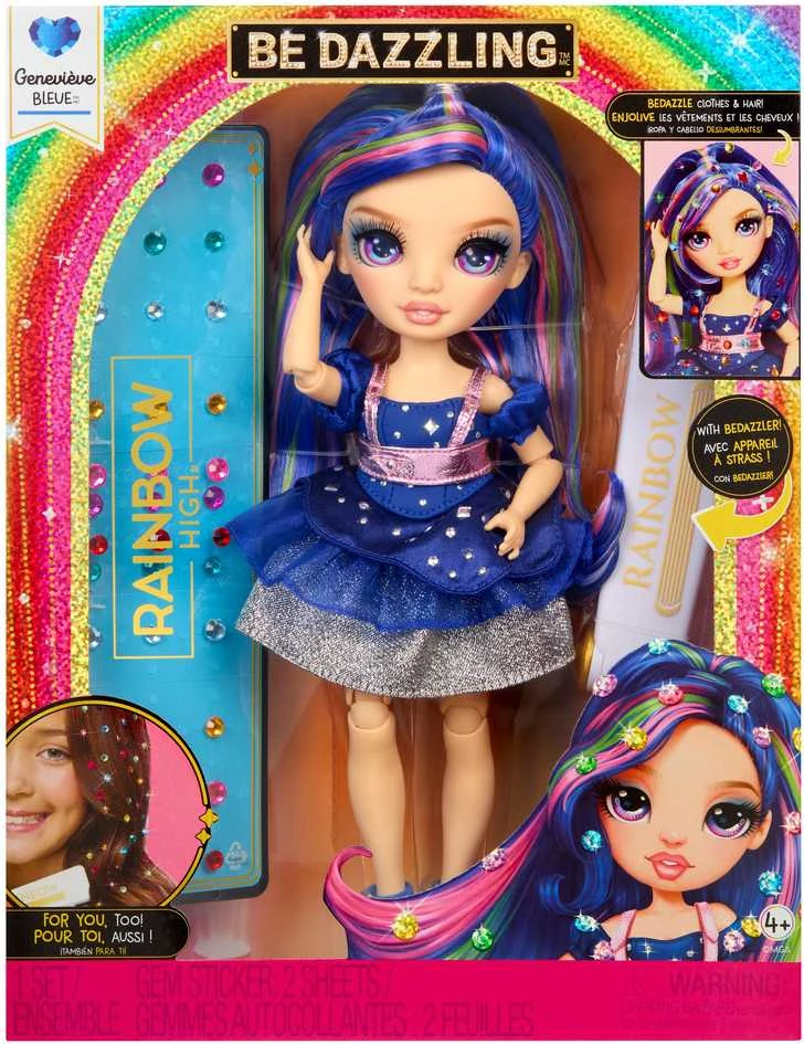 MGA RAINBOW HIGH stilingoji lėlytė "Be Dazzling", 28 cm