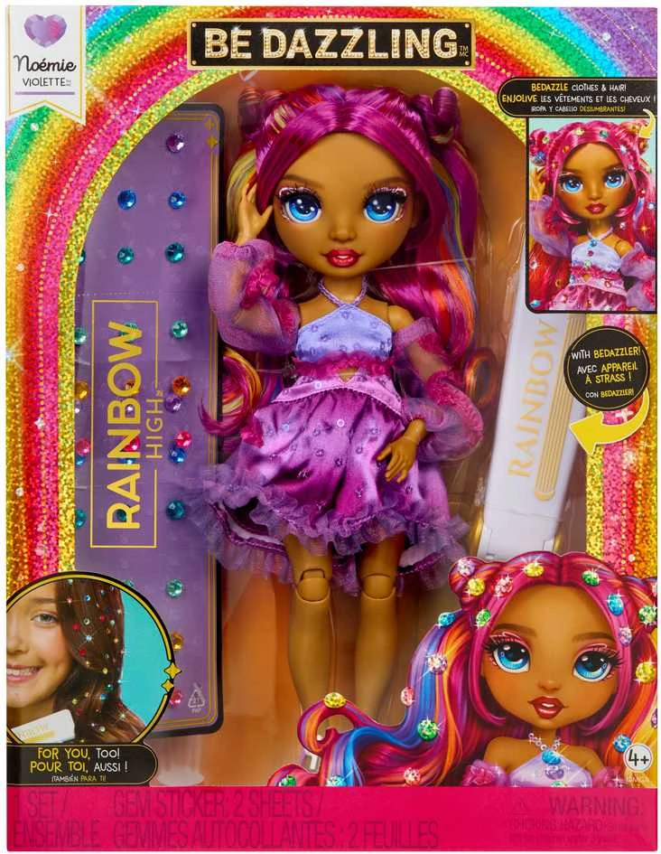 MGA RAINBOW HIGH stilingoji lėlytė "Be Dazzling", 28 cm