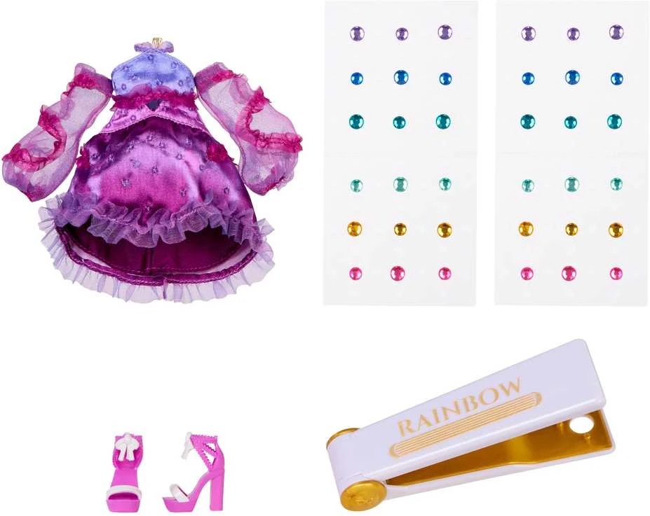 MGA RAINBOW HIGH stilingoji lėlytė "Be Dazzling", 28 cm