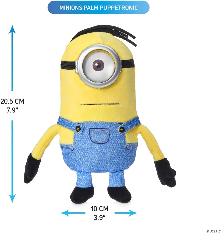 REAL FX MINIONS Palm Puppetronic interaktyvus gyvūnėlis - Dick