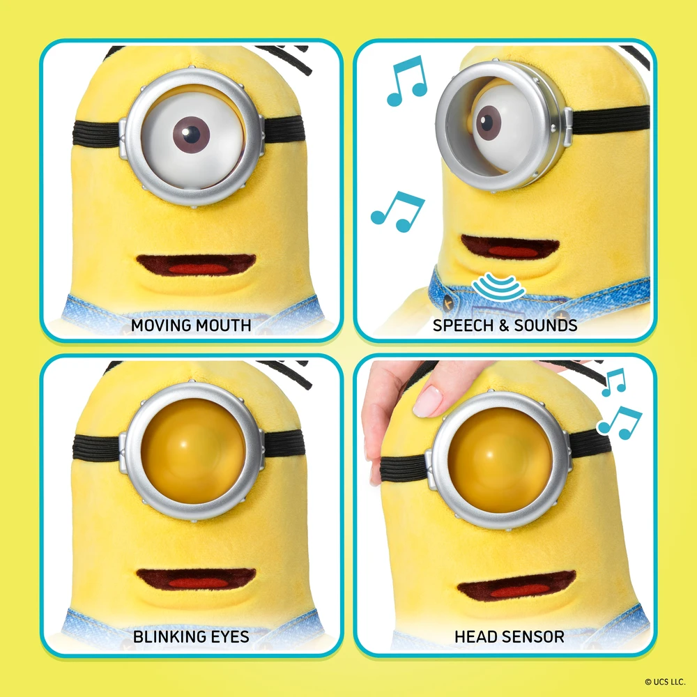 REAL FX MINIONS Palm Puppetronic interaktyvus gyvūnėlis - Dick