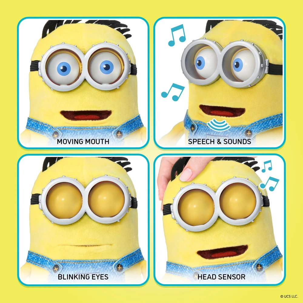 REAL FX MINIONS Palm Puppetronic interaktyvus gyvūnėlis - Henry