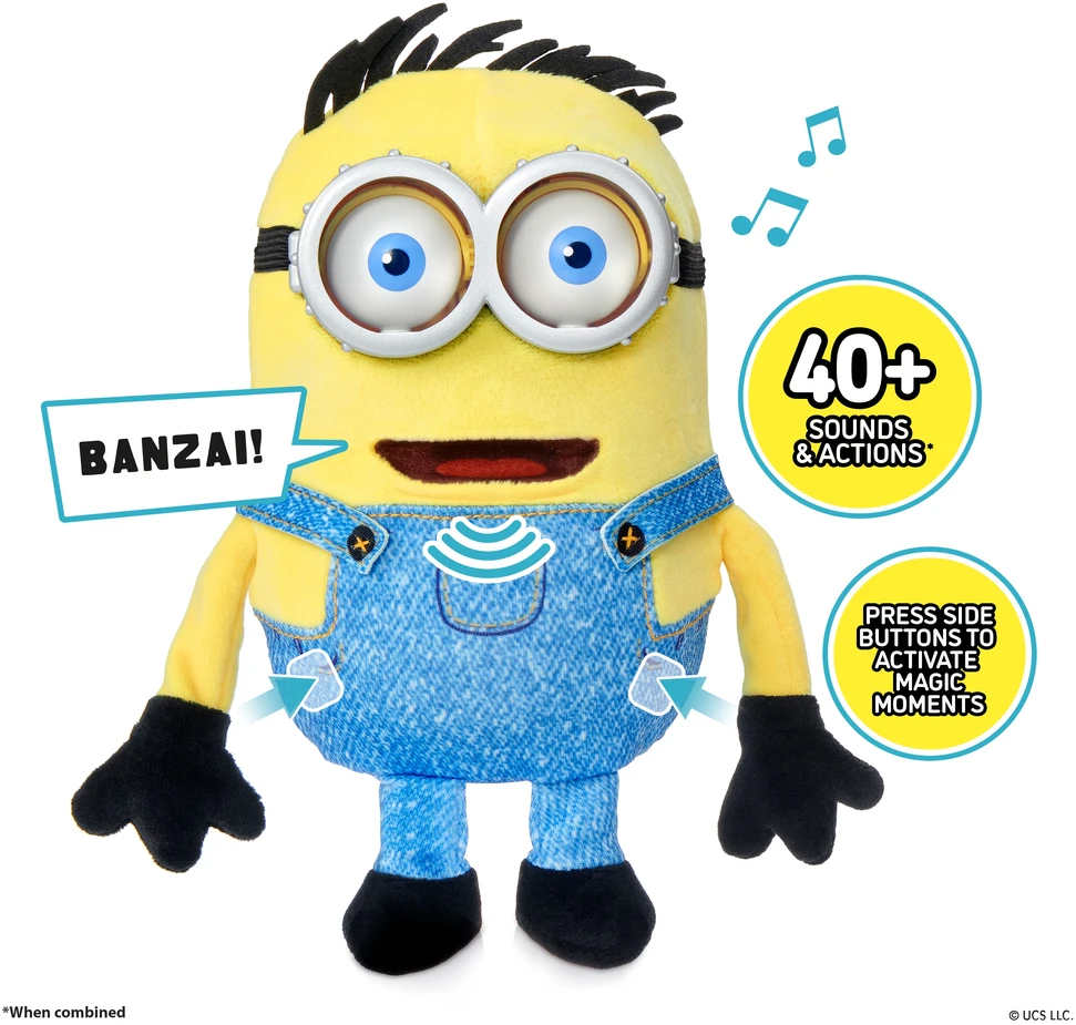 REAL FX MINIONS Palm Puppetronic interaktyvus gyvūnėlis - Henry