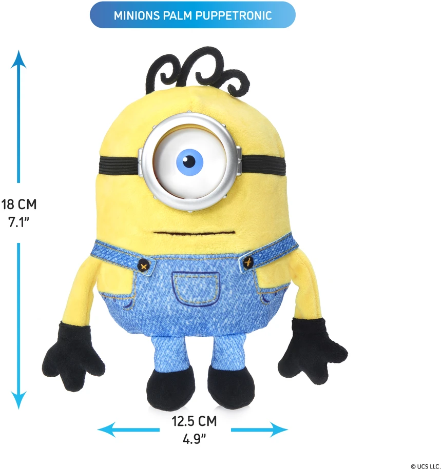 REAL FX MINIONS Palm Puppetronic interaktyvus gyvūnėlis - James