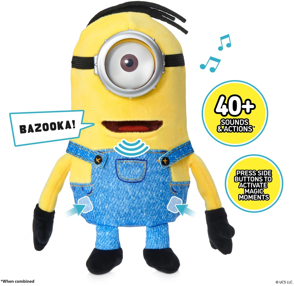 REAL FX MINIONS Palm Puppetronic interaktyvus gyvūnėlis - Dick