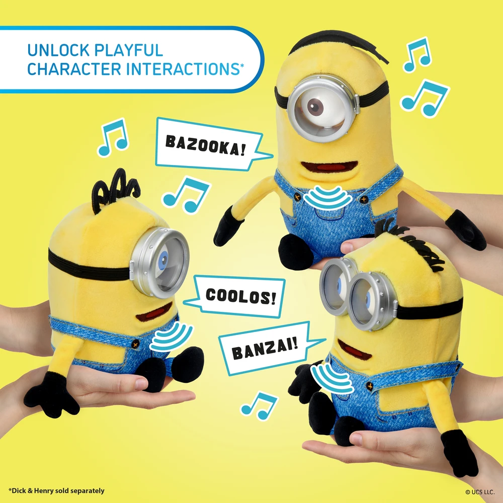 REAL FX MINIONS Palm Puppetronic interaktyvus gyvūnėlis - James
