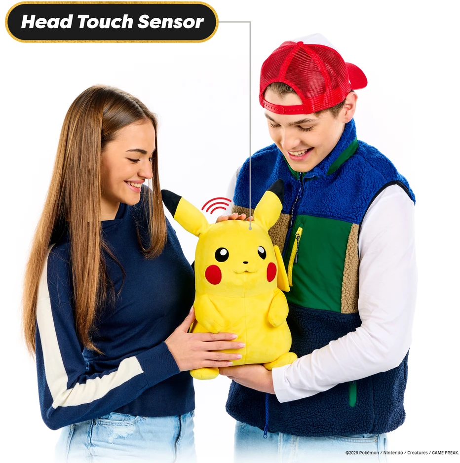 WOW STUFF REAL FX POKEMON Interaktyvus gyvūnėlis - PIKACHU