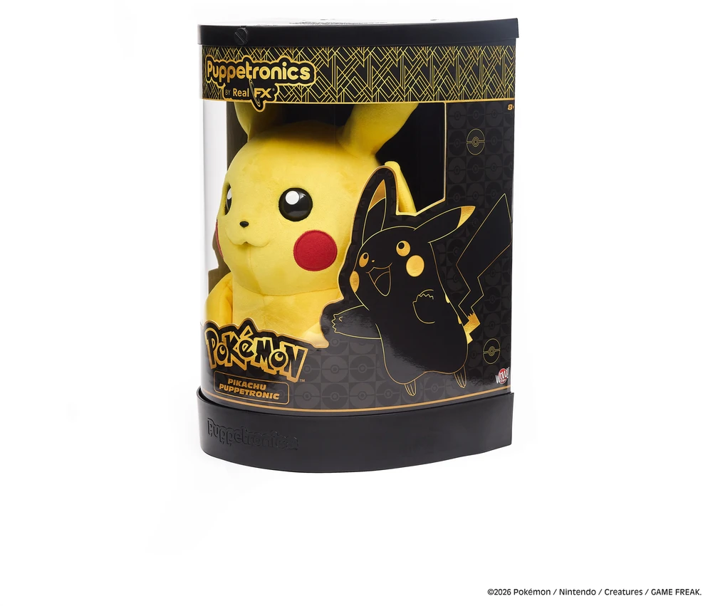 WOW STUFF REAL FX POKEMON Interaktyvus gyvūnėlis - PIKACHU