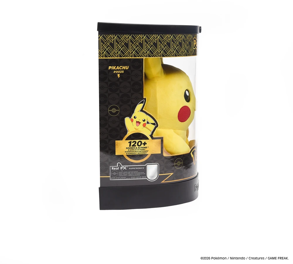 WOW STUFF REAL FX POKEMON Interaktyvus gyvūnėlis - PIKACHU