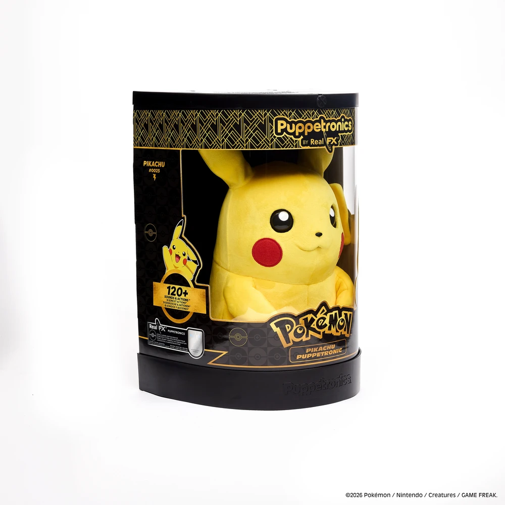 WOW STUFF REAL FX POKEMON Interaktyvus gyvūnėlis - PIKACHU