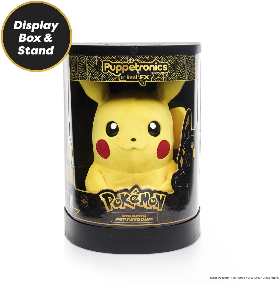 WOW STUFF REAL FX POKEMON Interaktyvus gyvūnėlis - PIKACHU