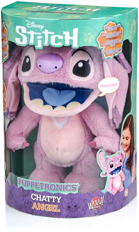 STITCH Interaktyvus herojus Angel, 30 cm
