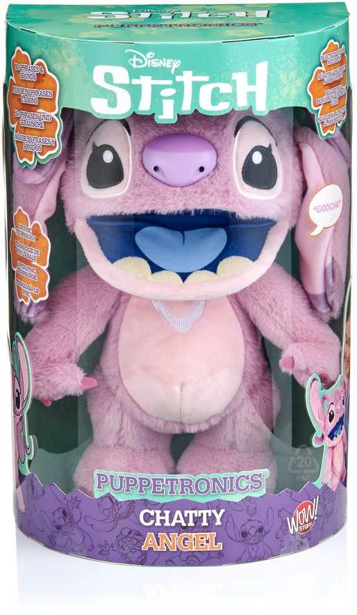STITCH Interaktyvus herojus Angel, 30 cm
