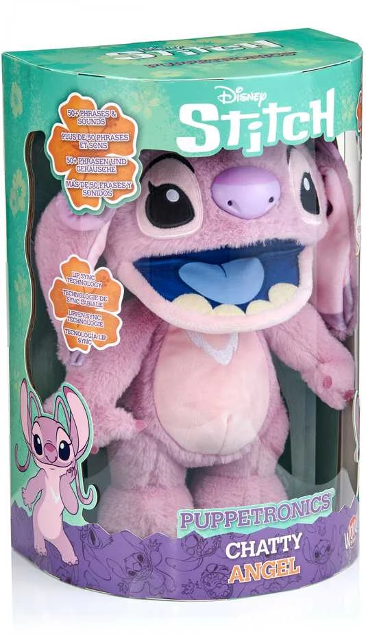 STITCH Interaktyvus herojus Angel, 30 cm aprašymas - Prekės nuotrauka