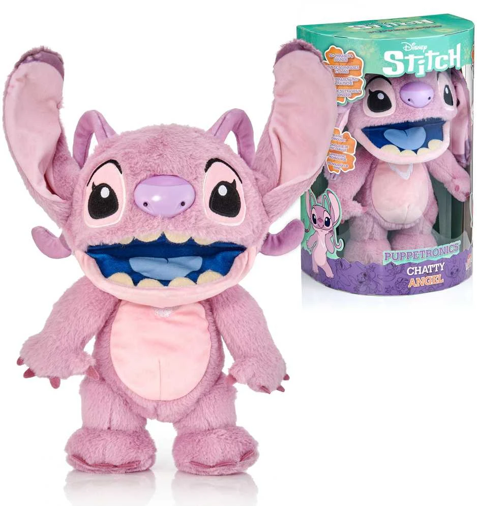 STITCH Interaktyvus herojus Angel, 30 cm