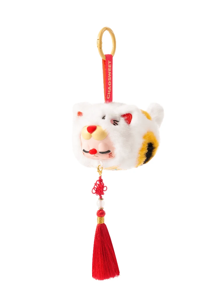 REBEL BEAR Pliušinis pakabutis „Good Luck“, 8 cm