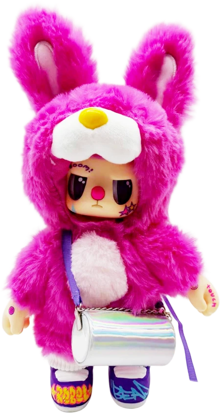 REBEL BEAR Spalvinga lėlė, 18 cm