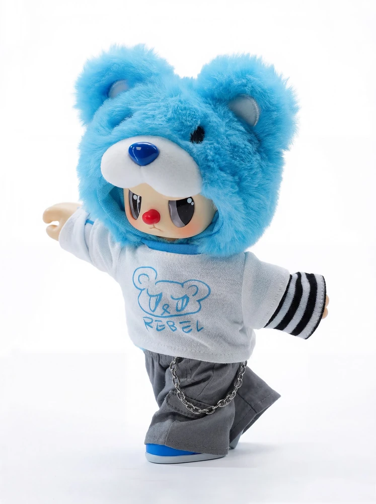 REBEL BEAR Spalvinga lėlė „Street