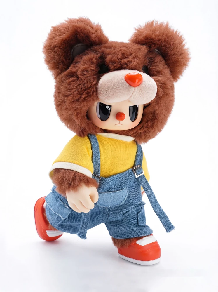 REBEL BEAR Spalvinga lėlė „Street", 18 cm