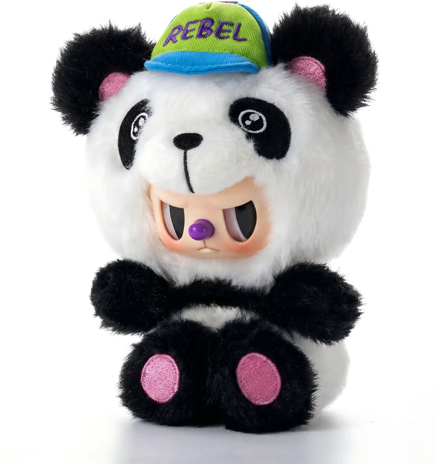 REBEL BEAR Spalvinga lėlė "Sweet Zoo", 15 cm