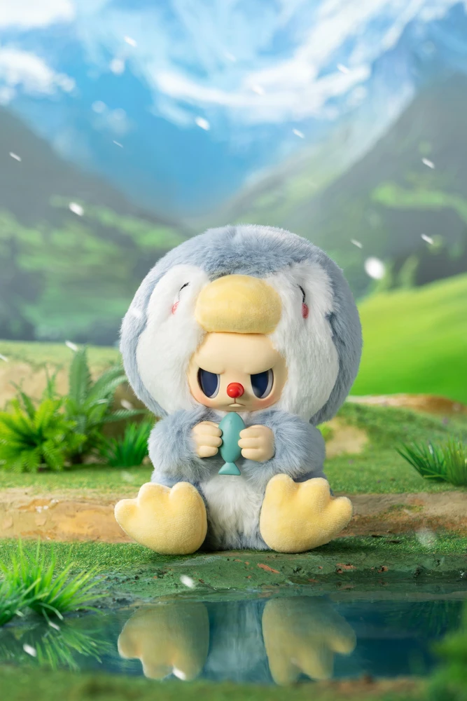 REBEL BEAR Spalvinga beždžionėlė uždaroje pakuotėje ANIMALS, 15 cm