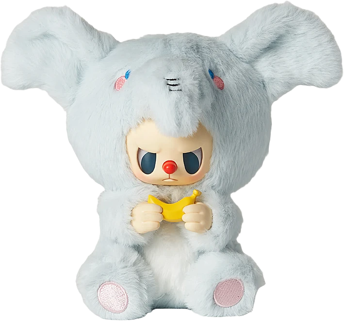REBEL BEAR Spalvinga beždžionėlė uždaroje pakuotėje ANIMALS, 15 cm