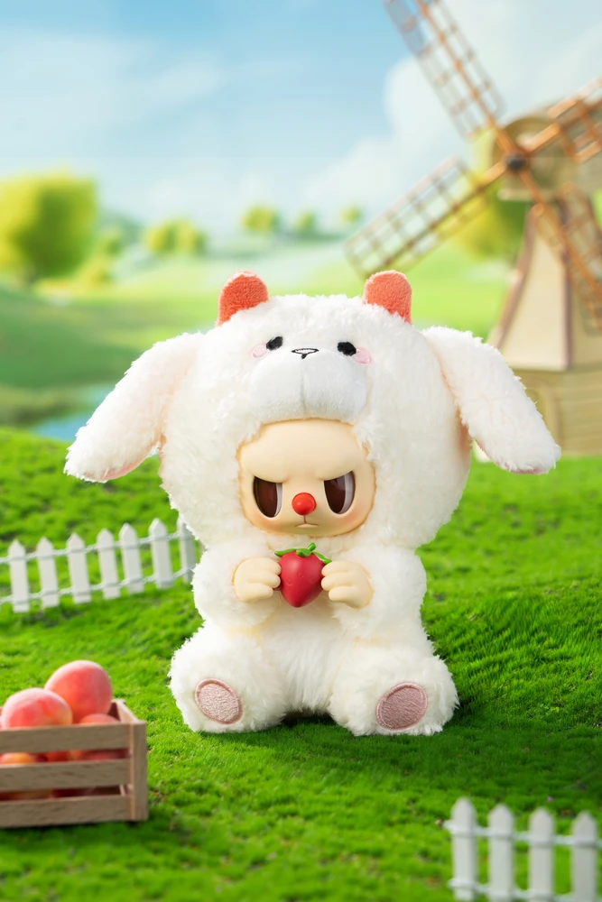 REBEL BEAR Spalvinga beždžionėlė uždaroje pakuotėje ANIMALS, 15 cm