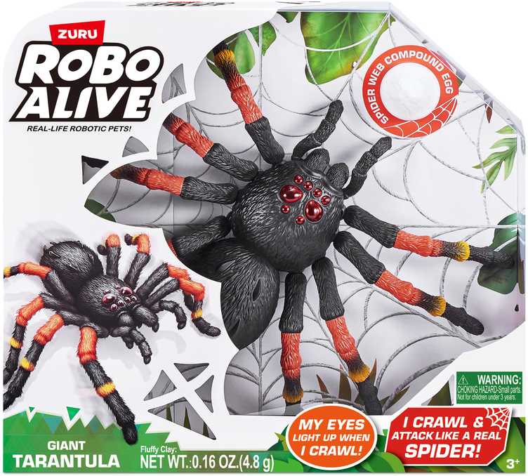 Zuru ROBOALIVE Interaktyvus didysis tarantulas