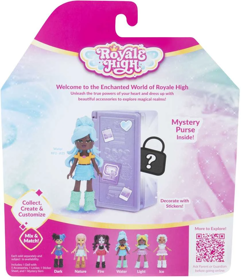 ROYALE HIGH SURPRISE LOCKERS Spintelė su figūrėle