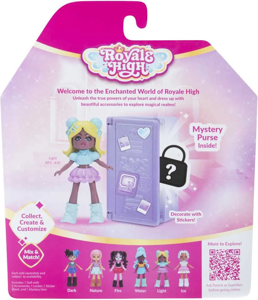 ROYALE HIGH SURPRISE LOCKERS Spintelė su figūrėle