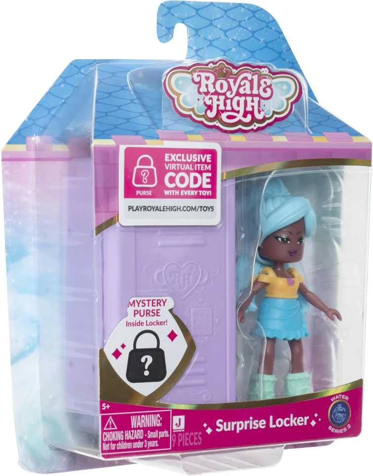 ROYALE HIGH SURPRISE LOCKERS Spintelė su figūrėle