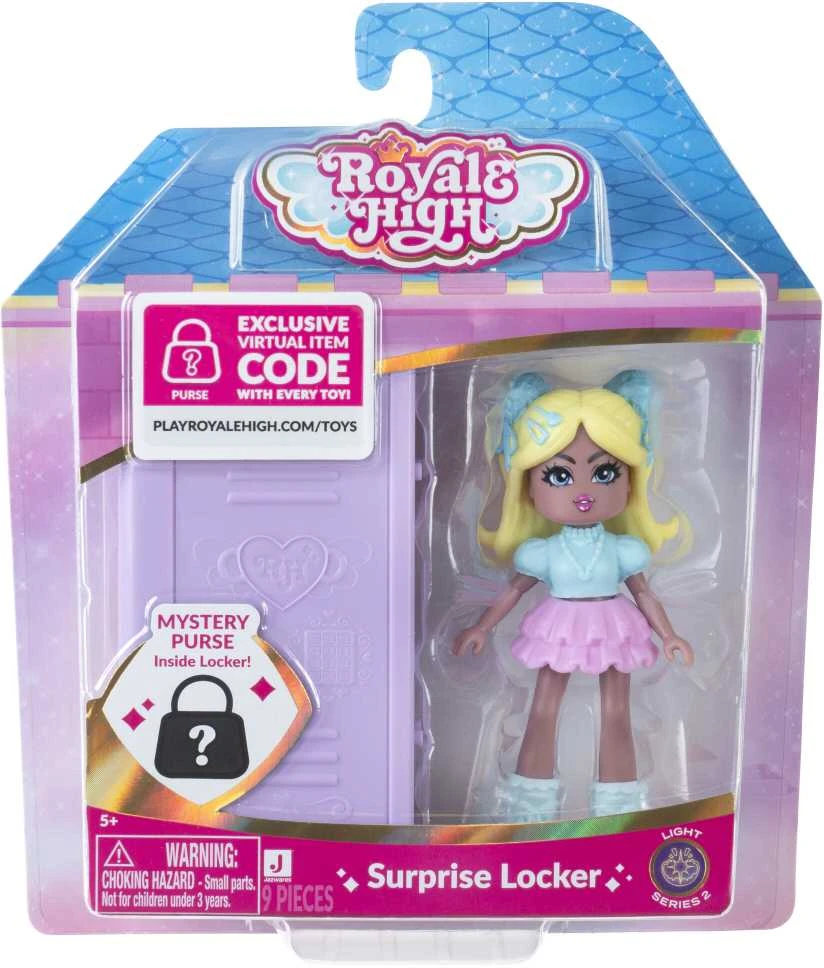 ROYALE HIGH SURPRISE LOCKERS Spintelė su figūrėle