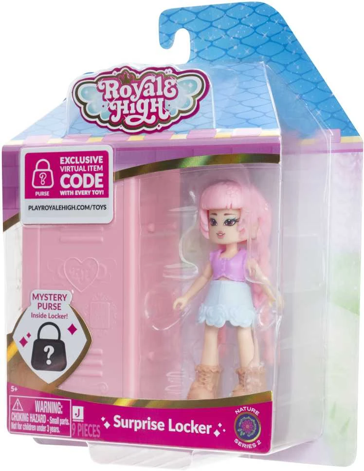 ROYALE HIGH SURPRISE LOCKERS Spintelė su figūrėle