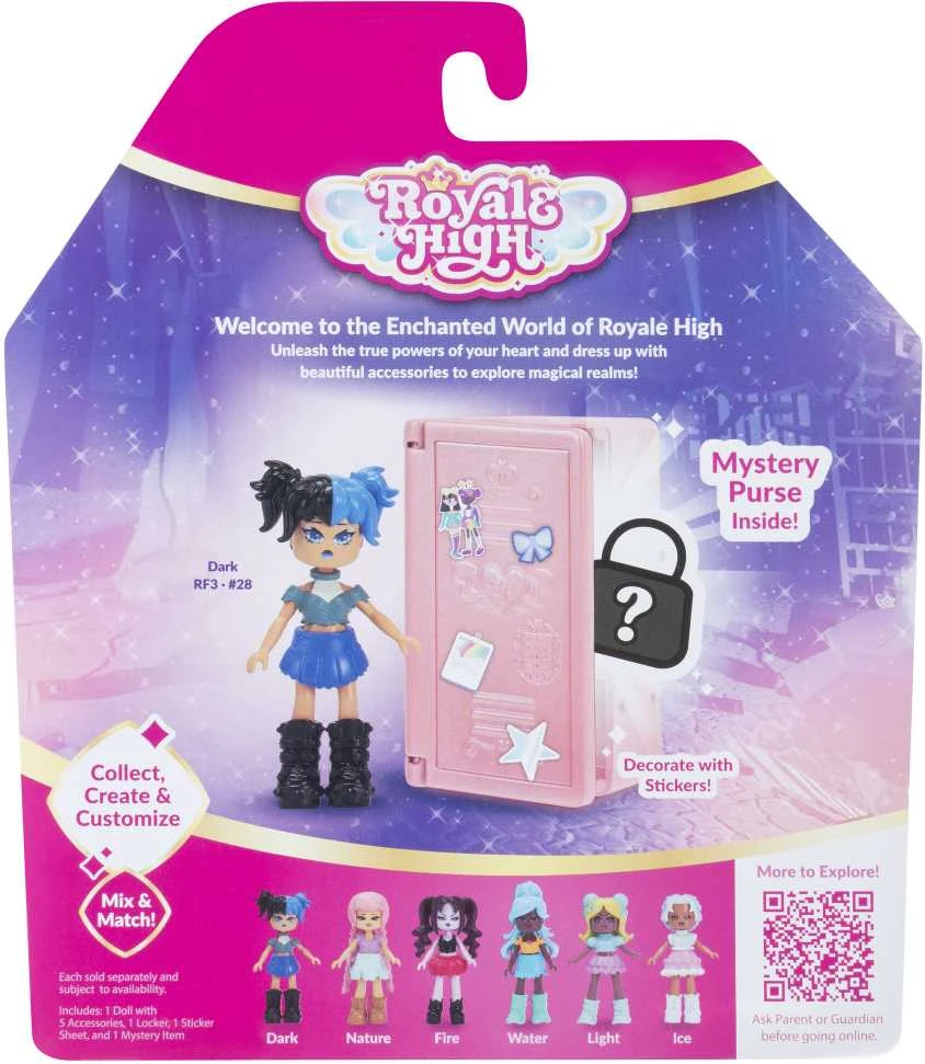 ROYALE HIGH SURPRISE LOCKERS Spintelė su figūrėle
