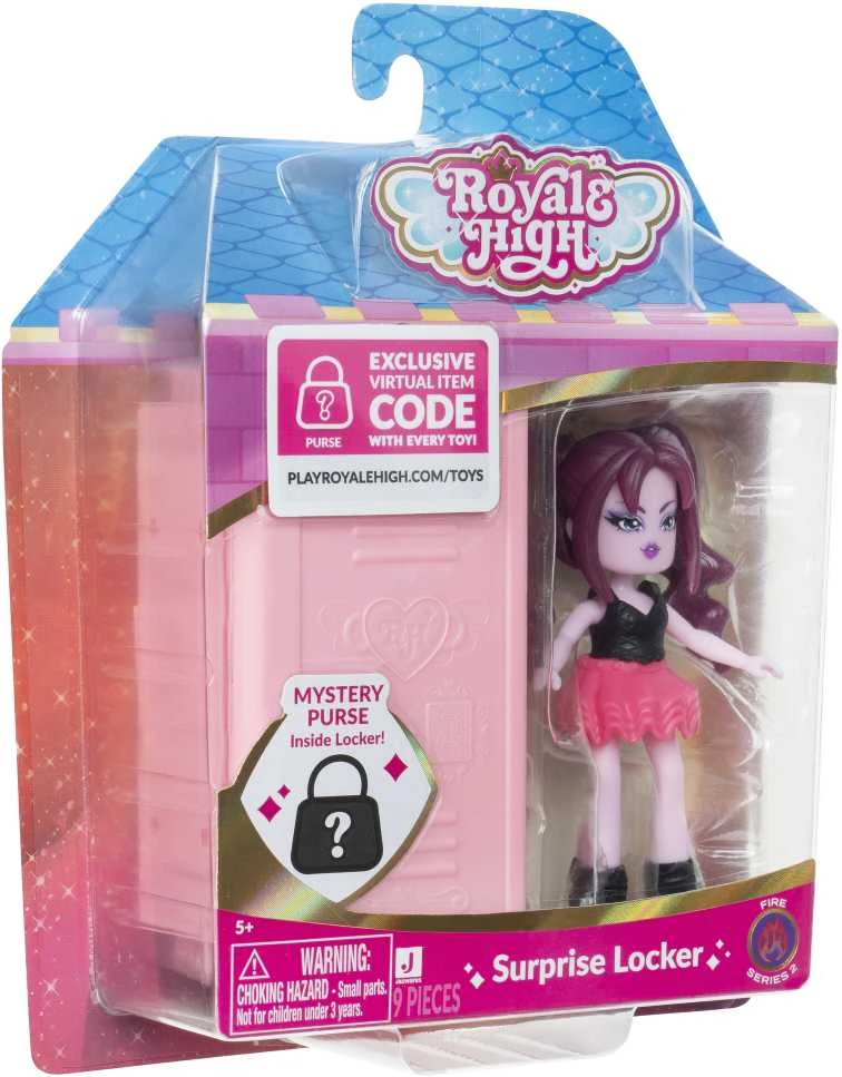 ROYALE HIGH SURPRISE LOCKERS Spintelė su figūrėle