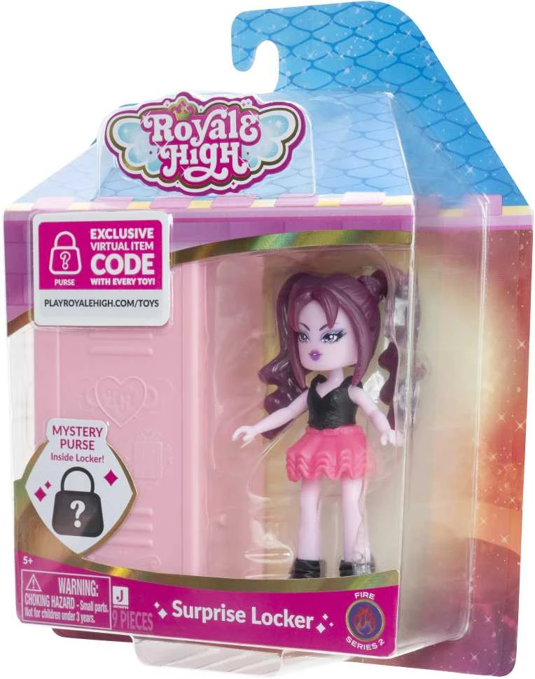 ROYALE HIGH SURPRISE LOCKERS Spintelė su figūrėle