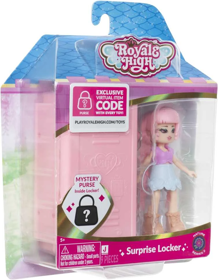 ROYALE HIGH SURPRISE LOCKERS Spintelė su figūrėle